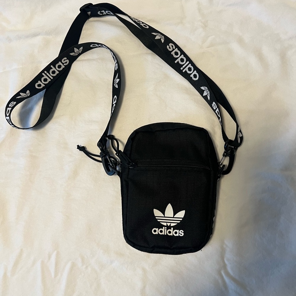 Adidas Black Crossbody Pouch